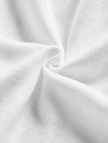 女童彩虹图案保暖卫衣 - 白色 - 查看 6