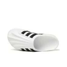 Adidas Originals AdiFOM SUPERSTAR MULE Comfortable & Durable Slide Sandals, Unisex, White & Black - White - View 3