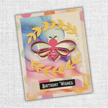 全新蜂窝背景和小蜜蜂金属切割模具，适用于框架背景装饰、剪贴簿 DIY 项目、工艺创作，为您的项目增添特殊的色彩。