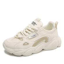 Women Wedge Sneakers - 深米 - 查看 7