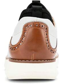Men's Oxford Shoes Dress Shoes Men's Lightweight Lace-Up Fashion Shoes-20256688 - 白色-03 - 查看 2