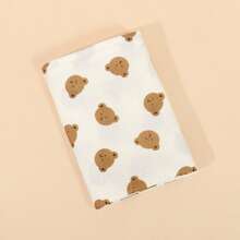 1 件婴儿襁褓毯，适合男孩和女孩，接收毯，柔软透气的新生儿襁褓包，柔软透气的襁褓，双层吸水婴儿襁褓包