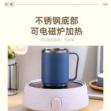 1 Piece, Stainless Steel Insulated Coffee Mug With Lid - 15.6 Ounces - Perfect For Home, Office And Summer Drinks - Great Choice For Teachers Birthday Gifts, Insulated Mug With Lid And Handle, Office And Home Drinking Mug, Minimalist Style Mug With Lid And Handle - White - View 9