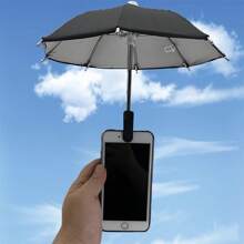 1 件装夹式雨伞手机支架，适用于 、Android 智能手机的吸盘手机支架，生日、居家、朋友礼物，夏季假日户外海滩旅行手机配件