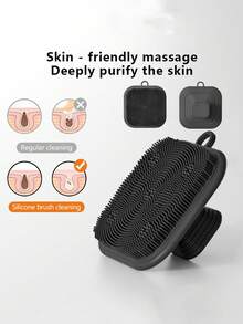 Minune de curățare facială din silicon, Perie de curățare, Curățarea porilor, Demachiant facial cu păr moale, Dispozitiv de curățare pentru persoane leneșe, Perie de curățare facială pentru bărbați, Demachiant facial din silicon de Ziua Îndrăgostiților pentru el/ea, Perie de spălare a mâinilor, Îngrijire manuală a pielii impermeabilă, Îngrijire facială, Perie pentru pâine, Pentru curățare și exfoliere