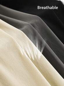 1条超薄透气紧身裤，鲨鱼皮纹紧身打底裤，高腰超薄防晒连裤袜，女士无缝紧身运动打底裤 - 彩色 - 查看 5