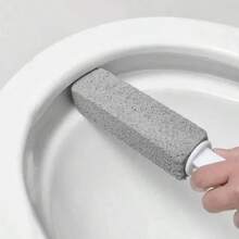 Volcanic Stone Toilet Cleaner, Equipped With A Long Handle And Ergonomic Grip, Portable Stain Removal Tool, Suitable For Bathrooms, Sinks, And Pools, Does Not Scratch Surfaces, Comes With A Hook, Ideal For Hotel, Homestay, And Household Cleaning, Bathroom Cleaning Tools.
