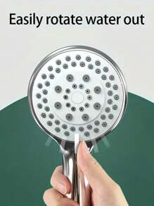 3 szt./zestaw 5-ustawień ręczny zestaw prysznicowy wysokociśnieniowy - wielofunkcyjny zestaw prysznicowy do łazienki z wężem 59-calowym i łatwym w montażu uchwytem ściennym, idealny do prysznica ściennego, nowoczesnej łazienki, prysznica zewnętrznego i kampera, prezent świąteczny i remont łazienki