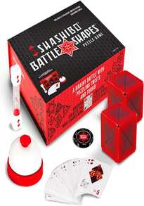 SHASHIBO Shape Shifting Box - STEM Magnetic Fidget Cube That Transforms Into Over 70 Shapes, Download Fun In Motion Toys Mobile App (Blue Planet) - Battle Shapes - 查看 1