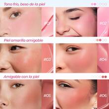 Sace Lady Rubor Líquido Serum Waterproof Maquillaje Multifun 02+Acne Patch - 02 - Ver 8