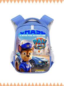 Paw Patrol, Kindergarten Children's School Bag, 3-4-6 Years Old Children's School Bag, Contains A Pendant Pen Bag, College, Cartoon Animals, Animation, Lightweight And Large Capacity, Travel Travel, Outdoor, Back To School Essentials
