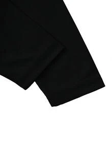 Men's 5-Pack Performance Long Sleeve Hoodies - Breathable Polyester Micro Mesh | Athletic Fit For Sports & Casual Wear - Black - View 4