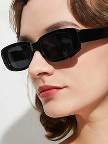 5 件方形小框眼镜，个性朋克眼镜，街拍时尚简约眼镜，单身派对、摇滚主题派对首选，情人节装饰，宾客婚礼首选，伴娘礼物，毕业典礼装饰。家居生活>节庆派对用品>派对配饰>派对眼镜