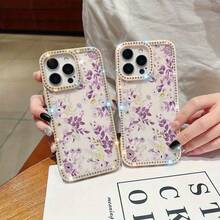 Funda para teléfono 1PC Teléfono Bling de doble cara, parte trasera dura suave a prueba de golpes, multicapa, TPU+PC, compatible 16/15/14/13/12/11 Pro/Plus - Negro - Ver 3