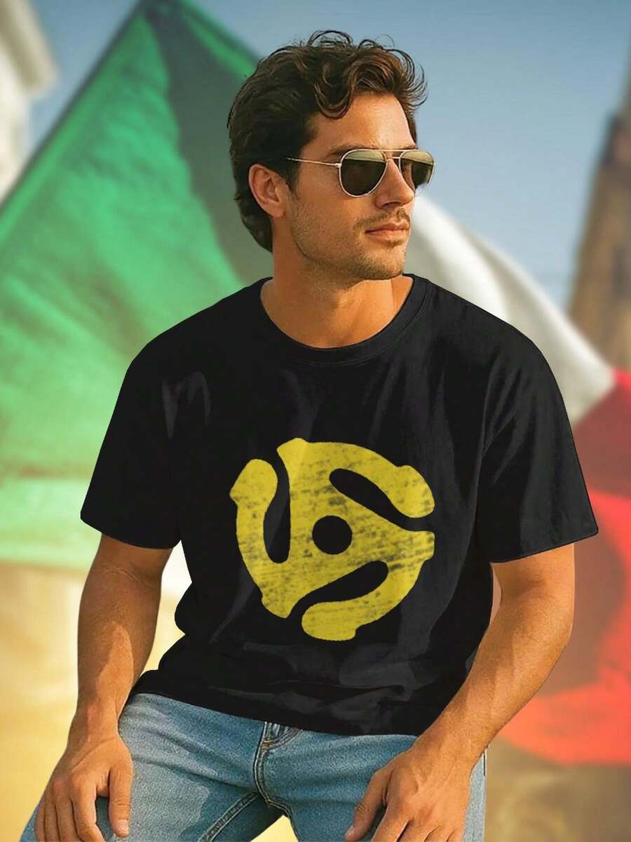 Yellow Gear Maglietta Uomo Moda Casual Cotone T Shirt Traspirante Comfort Estivo Giovane Stile Alla Moda Offerta Speciale Nuova Collezione Cool