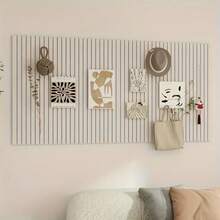 Large Bohemian Felt Wall Tiles - Round Cork Bulletin Boards, For Home And Office Decoration Wall Decor Living Room Decoration - 黑駱駝 - 查看 6