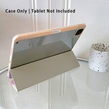 Flower 1 Piece Light Beige Background & Pink Floral Patterns - Fresh And Gentle Protective Folio Tablet Cases With Pen Holder, Compatible With IPad 10.9/10.2/ Air 5th Gen/Pro11/10th/9.7/Air 2/Compatible With IPad (7th Gen)/ Compatible With IPad (8th Gen)/Compatible With IPad Air 4/5/Compatible With IPad Pro 11/Compatible With IPad 10th Generation 10.9-Inch 2022 Smart Case/Compatible With IPad Air 13(M3 2025)/Compatible With IPad Air 11(M3 2025)/Compatible With IPad Air 11(M3 2025)/Compatible With IPad 11(A16 2025), Auto Sleep/Wake Function/Stylish Tablet Accessories
