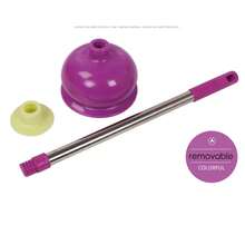 Destaponador de inodoro, herramienta de baño, suministros de baño, ventosa manual