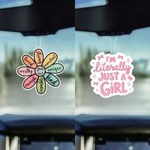 1/3 件创意个性化汽车空气清新剂 - 为车辆和家庭提供持久香味悬挂树，空气清新剂为汽车提供悬挂装饰 - 均碼 - 查看 9