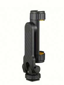 Soporte Premium Taisioner para teléfono inteligente/Adaptador de montaje en trípode vertical y horizontal rotatorio, con tornillo de 1/4", abrazadera ajustable, para , teléfono Android, palo de selfie, soporte para cámara