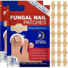 21 Pieces Nail Fungus Treatment, Nail Repair Patch, Nail Fungus Treatment For Toenails, Extra Strong Toenail Fungus Treatment, Nail Fungus Treatment Patch (1 Bag)