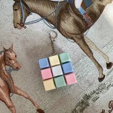 1/2/6 件键盘指尖玩具指尖点击器键盘钥匙扣减压玩具按钮缓解压力礼物成人缓解压力打发时间（随机链条款式） - 彩色 - 查看 13