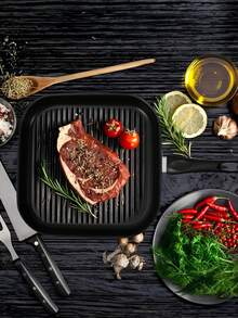 Kit batería de cocina aluminio sartén antiadherente 18pcs set ollas sartenes utensilios cocina profesional antiadherente gran cantidad diseño moderno resistencia funcional accesorios hogar - azul real - Ver 5