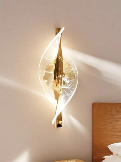 1PC Moderne Wand Lamp, High Transmittance Acrylic Body, LED Strip, Bedroom, Living Room, Study, Bedside, Corridor ative Lamps view 9