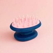 NEFOUME 1 件洗发按摩刷，4 种颜色可选，干湿两用（湿洗、干洗滋养），小巧便携，马卡龙色块设计，深层清洁不伤发，头皮 SPA 按摩顺发刷，返校、旅行度假必备，女士发饰