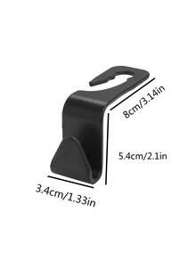 Ganchos para coche con forma de lazo, creativos y adorables colgadores para respaldo de asiento para almacenamiento interior del coche, gancho colgante multifuncional para decoración de coche - Unitalla - Ver 6