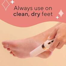 Electric Foot Callus Remover, Pedicure Grinder, Sander & Filer Tools For Effective Feet Scrubber (Removedor De Callos En Los Pies) (Pink-Grey) - 粉色 - 查看 10