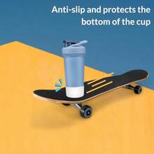 QY Silicone Shaker Bottle Boot For BlenderBottle Strada AntiSlip Protective Sleeve For Shaker Cup Protects Strada Flip Strada Twist Strada Sleek Stainless Steel Water Bottles 24 25 28OZ White 2216 - 白色 - 查看 6