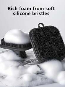 Minune de curățare facială din silicon, Perie de curățare, Curățarea porilor, Demachiant facial cu păr moale, Dispozitiv de curățare pentru persoane leneșe, Perie de curățare facială pentru bărbați, Demachiant facial din silicon de Ziua Îndrăgostiților pentru el/ea, Perie de spălare a mâinilor, Îngrijire manuală a pielii impermeabilă, Îngrijire facială, Perie pentru pâine, Pentru curățare și exfoliere