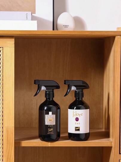 1pc, 500ml Fragrance Spray, Modern Simple Style Fragrance Liquid, Portable With Sprayer, Suitable For Hotel, Living Room, Bedroom Fragrance, Toilet Deodorization And Other Places, To Add Fragrance And Holiday Gifts To Gypsum, Jewelry, Clothing, Holiday Party Gifts