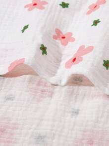 1pc Floral Pattern Infant Car Seat Cover, Dustproof