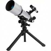 Refractor Telescope 300 Power 400x70mm With Tabletop Tripod And Carrying Case For Stargazing Astronomy Beginners Outdoor Observation - As pic - View 8