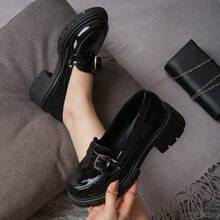 Women Loafers Shoes - Black - View 4