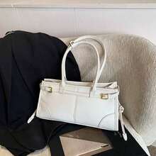 Women Top Handle Bags - 白色的 - 查看 4