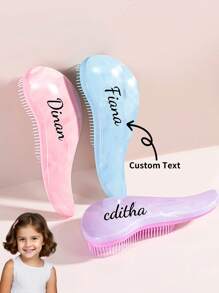 1 set personnalisé de pinces et peignes à cheveux, accessoire de cheveux personnalisé pour filles, cadeau de nom personnalisé pour amis, famille, filles, mères, enseignants