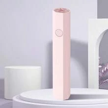 Movcle Nail Polish Curing Lamps Handheld UV/LED 180mAh Battery Pack Hybrid Light For Gel Nails, Mini Nail Lamp, Portable Cordless Rechargeable, Fast Curing - Pink - View 4