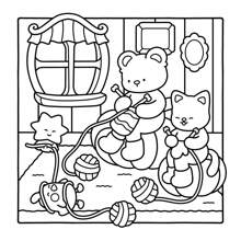 1 件 Little Moments Vibes：52 页成人和青少年简易涂色书，超级可爱的舒适设计，Hygge 放松空间涂色书（舒适空间涂色）。以超级可爱的角色为特色，放松身心。以及以缓解压力为主题的放松减压涂色书