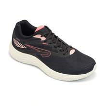 Rainha Queen Drive III Sneakers - 黑白玫瑰色 - 查看 2