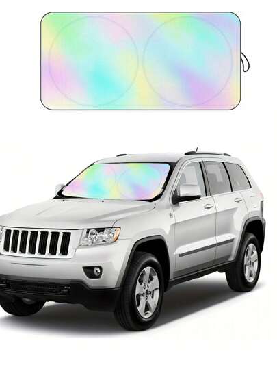Faltbare Auto Windschutzscheibe Sonnenblende - Reflexions-Sonnenblende bietet ultimativen Schutz für Autoinneres
