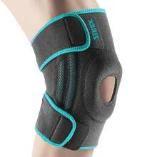 AOLIKES 1pc Knee Brace With Side Stabilizers & Patella Gel Pads For Maximum Knee Support For Men And Women - Multicolor - View 15