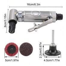 Portable Mini Pneumatic Air Die Tool Kit Set Angle Polishing Polisher Home Air Tool For Gift