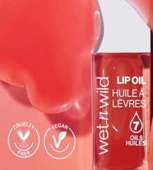 Wet N Wild Lip Oil - Lightweight, Non-Sticky, Hydrating &Amp; Nourishing Formula With 7 Conditioning Oils, Vegan &Amp; Cruelty-Free - Cocoa Rose