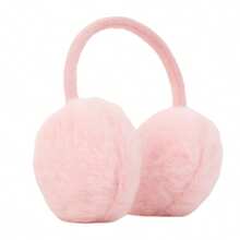 MSYO 18" Doll Plush Earmuffs, Fashionable & Cute Accessory Toy, Multi-Color, Great Gift For Little Girls