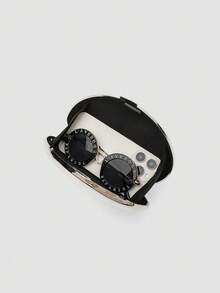 1 chiếc túi buổi tối nhẹ, thiết kế dây rút pha lê trang trí công sở trong suốt, ví cầm tay ngọc trai giả, thích hợp cho các cô gái tiệc tùng, phụ nữ, cô dâu. Hoàn hảo cho tiệc tùng, tiệc chiêu đãi/dạ tiệc, tiệc Giáng sinh, trang phục năm mới, tiệc cưới, túi thanh lịch là lựa chọn tốt nhất làm quà tặng tiệc chia tay cô dâu - Bạc - Xem 8