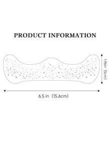 24/12/6/4/2/1片闪光雀斑银色闪光雀斑面部纹身发光仿斑点女士临时假雀斑