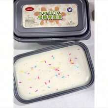 1 件仿真蛋糕盒减压玩具，适合日常办公、学习或作为礼物，生日、万圣节、圣诞节、节日派对恶作剧，办公室和学生的减压和乐趣，适合所有年龄段的派对礼物 - 彩色 - 查看 15